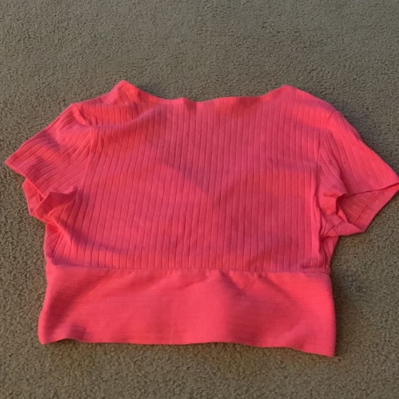 shein cropped pink top - Picture 3 of 3